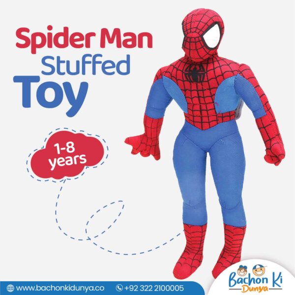 THE SPIDER MAN STUFFED TOY